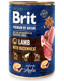 BRIT Premium by Nature Lamb and Buckwheat 400g
