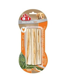 8v1 Delights Beef Sticks - žvýkací hovězí pro psy