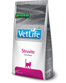 Farmina Vet Life STRUVITE Cat 2kg - suché krmivo pre mačky s ochoreniami močových ciest
