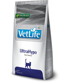 Farmina Vet Life ULTRAHYPO Cat 2 kg - suché krmivo pre dospelé mačky s alergiou