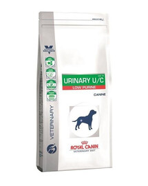 Royal Canin Dog Urinary U/C Low Purine 2 kg - suché krmivo pro psy s opakovanými metabolickými kameny