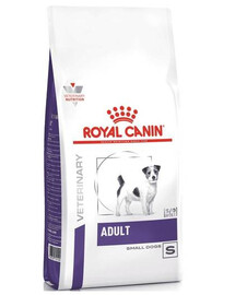 Royal Canin Veterinary Adult Small Dog granule pre psov malých plemien s citlivým tráviacim systémom a/alebo problémami so zubami 8 kg