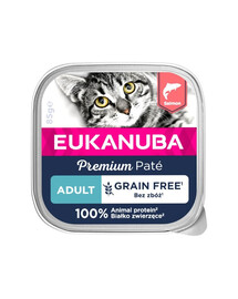 EUKANUBA Grain Free Adult Lososová paštéta 85 g