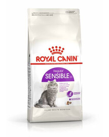 Royal Canin Regular Sensible 4 kg - granule pro dospělé kočky s citlivým trávicím traktem