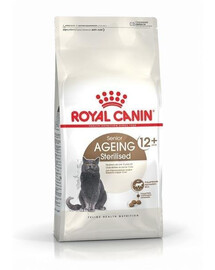 Royal Canin Ageing 12+ Sterilised 0,4 kg - granule pre staršie sterilizované mačky nad 12 rokov 0,4 kg