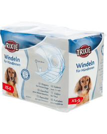 Trixie papierové plienky pre dospelých psov XS-S 20-28 cm, 12 ks/bal.
