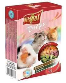 Vitapol Kapky pro hlodavce Mix 75g 1037