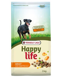 Versele-Laga Happy Life Adult Beef 15 kg - krmivo pro dospělé psy