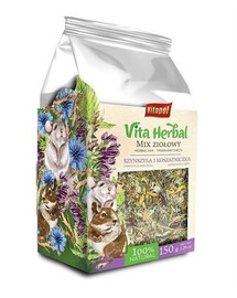 Vita Herbal pre činčily a kostýmy, bylinná zmes 150 g