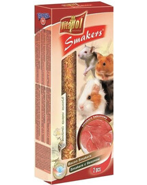 Vitapol Smackers Flašky pro hlodavce - Slanina 2p. 1119