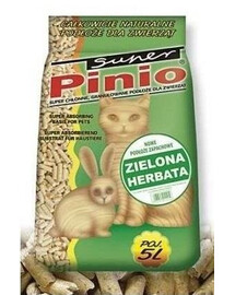 Super Benek Pinio Green Tea 5 l - stelivo pro kočky s vůní zeleného čaje 5l