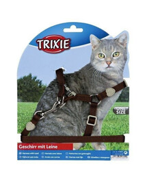 Postroj pro kočky Trixie Premium 26-37 cm/10mm 1,2M
