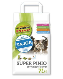 Certech Super Pinio Clumb Taiga 7l - dřevěná podestýlka pro kočky s vůní lesa tajga 7l
