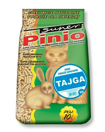 Certech Super Benek Pinio Tajga 10 l - dřevěná podestýlka pro kočky s vůní tajgy 10l