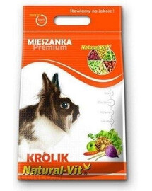 Natural-Vit Mixture Premium Rabbit 500g - suché krmivo pro králíky