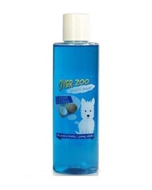 Over Zoo kokosový šampón pre psov s bielou a svetlou srsťou 200 ml