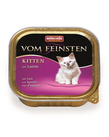Animonda Vom Feinsten Kitten mit Lamm 100g - vlhké krmivo pro koťata s jehněčím masem 100g