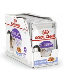 Royal Canin Sterilised jelly sada kapsičiek pre dospelé sterilizované mačky 12x 85 g