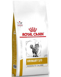 ROYAL CANIN Kot Urinary S/O Moderate Calória 9 kg granule so zníženým obsahom kalórií pre mačky s ochorením močových ciest 9 kg