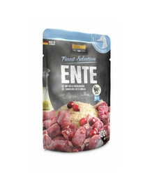 BELCANDO Finest Selection Duck, Rice & Cranberry 300 g vlhké krmivo pre dospelých psov 300 g