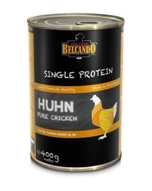 BELCANDO Single Protein with Chicken 400 g monoproteínové vlhké krmivo pre psov 400 g