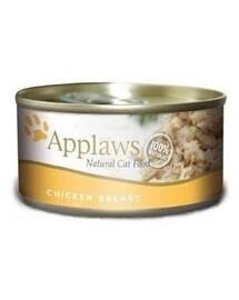 Applaws Natural Cat Food Kuracie prsia 156g - mokré krmivo pre mačky s kuracím mäsom