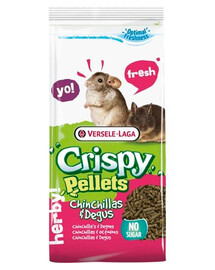 Versele-Laga Crispy Pellets Chinchillas & Degus 1 kg krmivo pre činčily