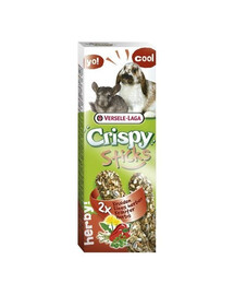 Versele-Laga Crispy Sticks Rabbits - Chinchillas Herbs 110g - 2 bylinné baňky pro králíky a činčily 110g