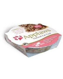 Applaws Natural Cat Food Šťavnaté filety z tuňáka s krabem 60g - mokré krmivo pro kočky tuňák s krabem 60g