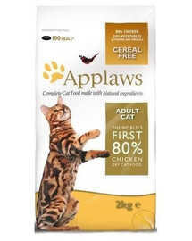 Applaws Complete Cat Food Adult Cat Chicken 2 kg - suché krmivo pre mačky s kuracím mäsom 2 kg