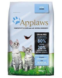 Applaws Complete Kitten Food Kitten Chicken 400g - suché krmivo pro koťata s kuřecím masem 400g