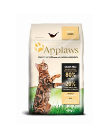 Applaws Complete Cat Food Adult Cat Chicken 400g - suché krmivo pro dospělé kočky s kuřecím masem 400g