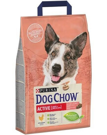 Dog Chow Active Adult with Chicken 14 kg granule pre aktívnych dospelých psov s kuracím mäsom 14 kg