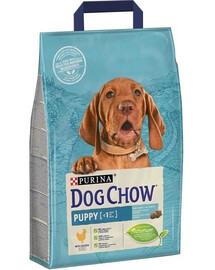 Dog Chow Puppy with Chicken 14 kg - suché krmivo pro štěňata s kuřecím masem 14 kg