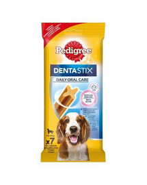 PEDIGREE DentaStix (stredné plemená) zubné maškrty pre psov 112 ks 16x 180 g