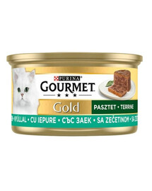 Purina Gourmet Gold konzerva s králikom 85 g