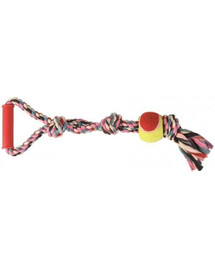 Trixie Bavlněná provazová hračka s míčkem 50 cm