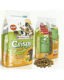 Versele-Laga Crispy Snack Fibres 15 kg - doplňkové krmivo pro hlodavce