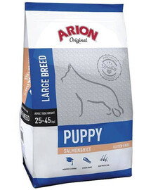Arion Original Puppy Large Salmon & Rice 12 kg granule pre mladých psov veľkých plemien