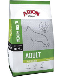 Arion Original Adult Medium Chicken & Rice 12 kg granule pre dospelých psov stredných plemien