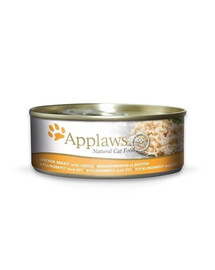 Applaws Natural Cat Food Kuřecí prsa se sýrem 156g - vlhké krmivo pro kočky