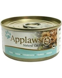 Applaws Natural Cat Food Tuna 70g - mokré krmivo pre mačky s tuniakom 70g