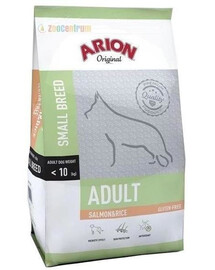 Arion Original Adult Small Bread Salmon & Rice 3 kg - suché krmivo pro dospělé psy s lososem a rýží 3 kg