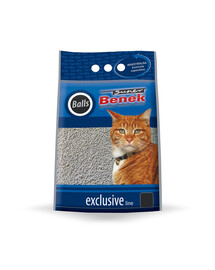 Super Benek Exclusive Line Balls 4 l - stelivo pro kočky 4l