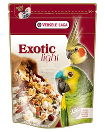 Versele-Laga Exotic Light 750 g - směs s praženými zrny pro velké a střední papoušky 750 g