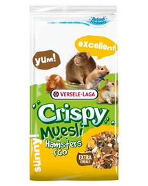 Versele-Laga Crispy Muesli Hamster & Co 20 kg - krmivo pro křečky 20 kg