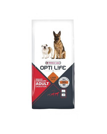 Versele Laga Opti Life Adult Digestion Medium&Maxi - granule pro dospělé psy středních a velkých plemen s jehněčím a rýží 12,5 kg