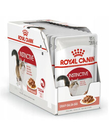 Royal Canin Instinctive sada kapsičiek pre vyberavé mačky v omáčke 12x 85 g