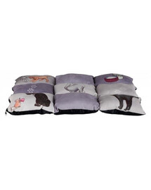 Trixie Patchwork Cat deka 45 × 55 cm šedá