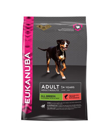 Eukanuba Dog Dry Base Adult All Breeds Salmon 2,5 kg - suché krmivo pro psy losos 2,5 kg